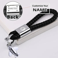 Thumbnail for Customisable SunExpress Design Leather Car Key Chain - view 3