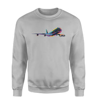 Thumbnail for Multicolor Airplane Sweatshirt - view 3