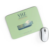 Thumbnail for Halifax Stanfield International Airport (YHZ) design on light green rectangle mouse pad