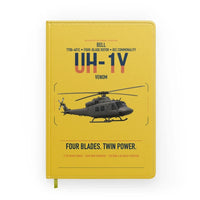 Thumbnail for Bell UH-1Y Venom design on yellow notebook