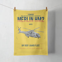 Thumbnail for Leonardo AW101 Merlin HM2 design on yellow towel