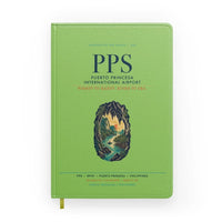 Thumbnail for Puerto Princesa International Airport (PPS) design on light green notebook