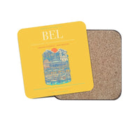 Thumbnail for Belem Val de Cans - Julio Cezar Ribeiro International Airport BEL Coaster 1-Piece - Yellow