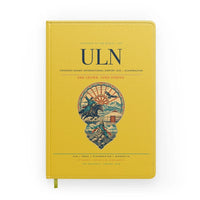 Thumbnail for Chinggis Khaan International Airport (ULN) design on yellow notebook