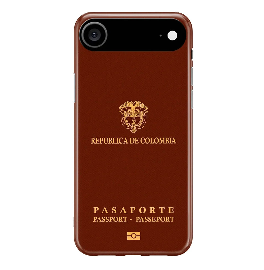 Colombia Passport iPhone Case - view 3