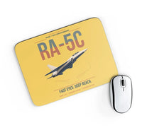Thumbnail for RA-5C Vigilante design on yellow rectangle mouse pad