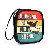 Thumbnail for Husband & Dad & Pilot Headphone Bag - view 3