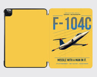 Thumbnail for F-104C Starfighter design on yellow ipad tablet case