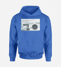 Thumbnail for Amazing Aircraft & Engine Hoodie - view 3