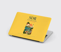 Thumbnail for Santander Airport (SDR) design on yellow MacBook case