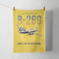 Thumbnail for B-26G Marauder design on yellow towel