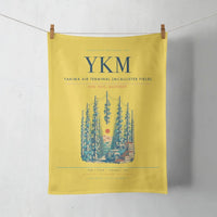 Thumbnail for Yakima Air Terminal (McAllister Field) (YKM) design on yellow towel