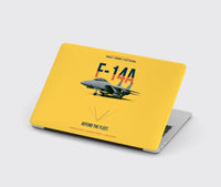 Thumbnail for F-14A Tomcat Defend The Fleet design on yellow MacBook case