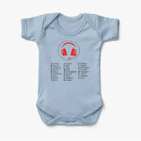 Thumbnail for Aviation Alphabet Baby Bodysuit - view 3
