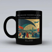 Thumbnail for VINTAGE G4300 - The Grand Terminal Echo - Ceramic Mug design on black