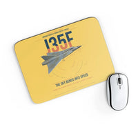 Thumbnail for Saab J 35F Draken design on yellow rectangle mouse pad