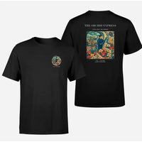 Thumbnail for VINTAGE G4233 - The Orchid Express - Double-Side T-Shirt design on black double side t shirt