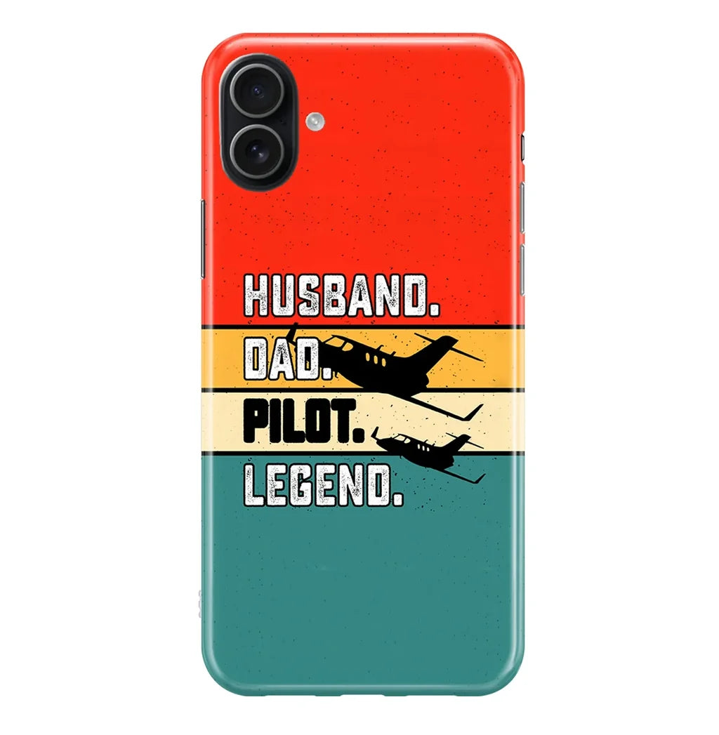 Husband & Dad & Pilot iPhone Case - view 3
