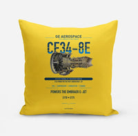 Thumbnail for CF34-8E design on yellow pillow