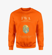 Thumbnail for Fort Wayne International Airport FWA Sweatshirt - Orange