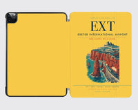 Thumbnail for Exeter International Airport (EXT) design on yellow ipad tablet case