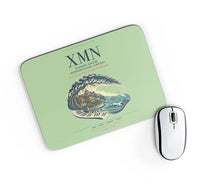 Thumbnail for Xiamen Gaoqi International Airport (XMN) design on light green rectangle mouse pad