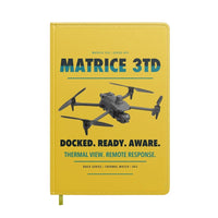 Thumbnail for DJI Matrice 3TD design on yellow notebook