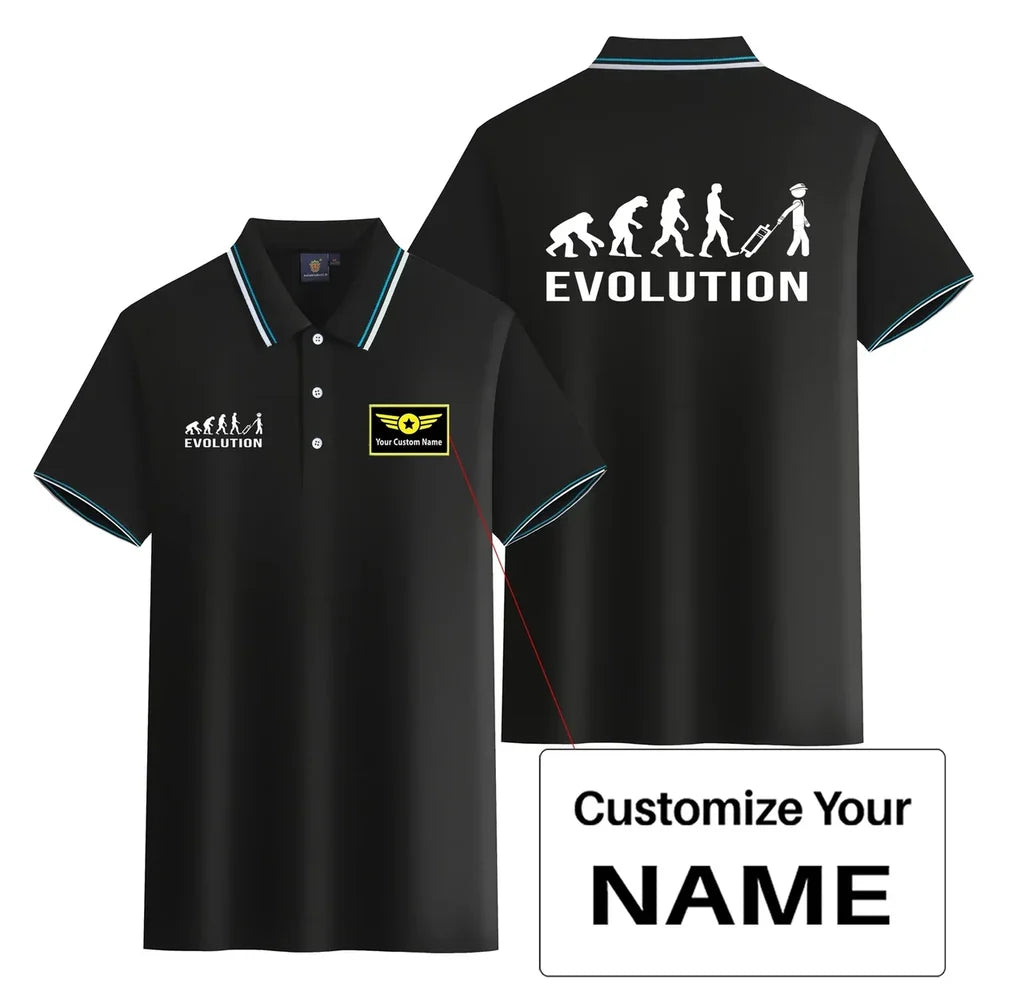 Customisable Pilot Evolution Polo Shirt - view 3