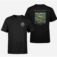 Thumbnail for VINTAGE G4110 - The Valley Service - Double-Side T-Shirt design on black double side t shirt