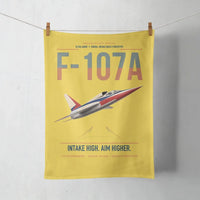 Thumbnail for F-107A Ultra Sabre design on yellow towel