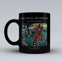 Thumbnail for VINTAGE G4102 - The Final Boarding - Ceramic Mug design on black