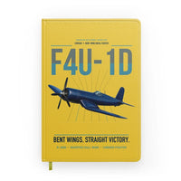Thumbnail for F4U-1D Corsair design on yellow notebook