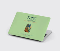 Thumbnail for Darwin International Airport (DRW) design on light green MacBook case