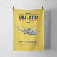Thumbnail for Sikorsky MH-60R Seahawk design on yellow towel
