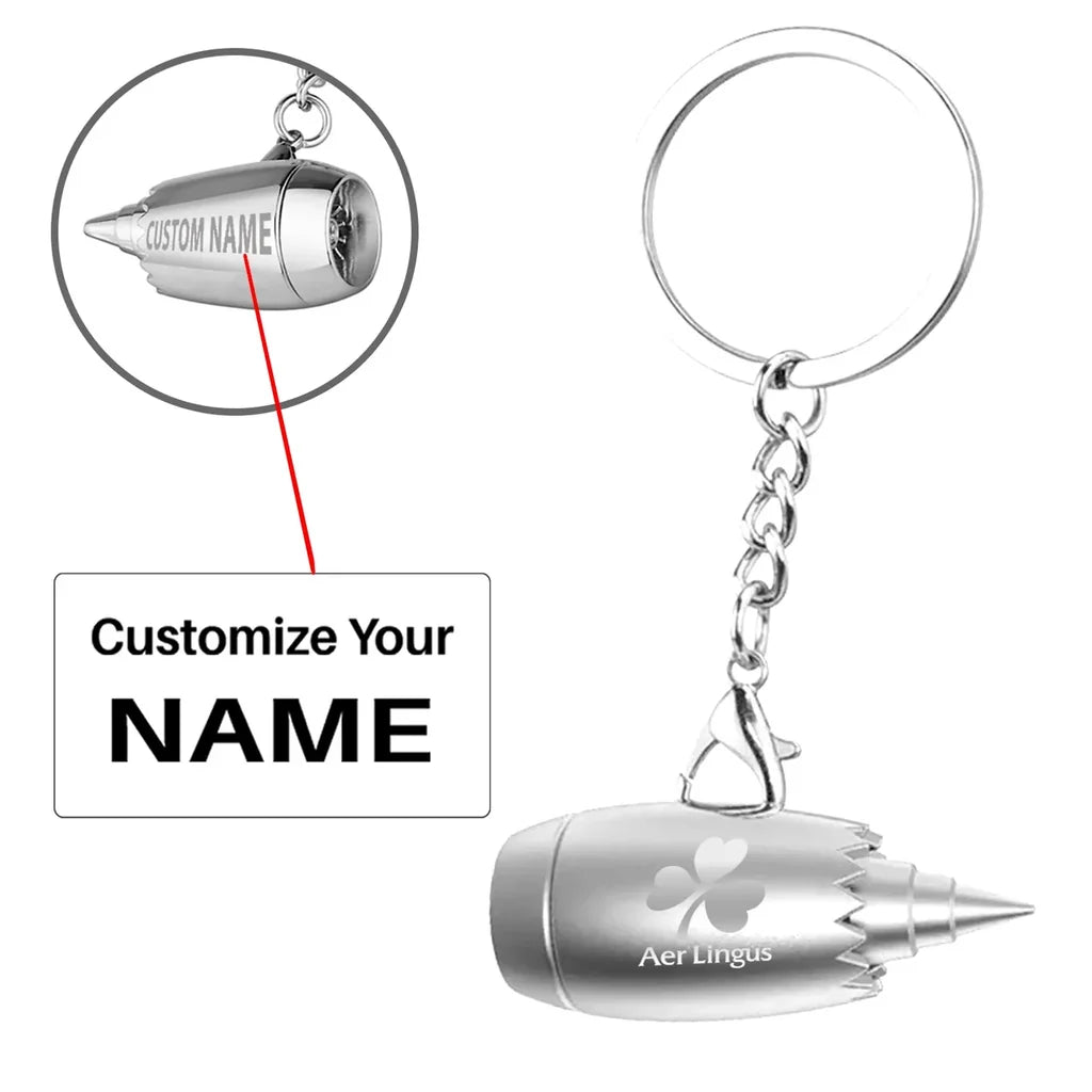 Customisable Aer Lingus Key Chain - view 3