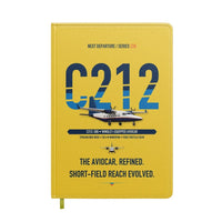 Thumbnail for CASA C-212-300 Aviocar design on yellow notebook