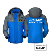 Thumbnail for Customisable Born to Fly Winter Jacket - view 3