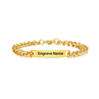 Thumbnail for Customisable Super Quality Customizable Titanium Bracelet - view 3