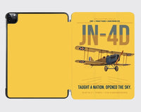 Thumbnail for Curtiss JN-4D Jenny design on yellow ipad tablet case