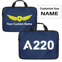 Thumbnail for Customisable Airbus A220 Tablet Bag - view 3