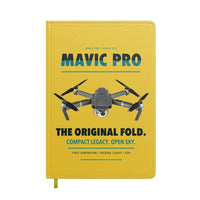 Thumbnail for DJI Mavic Pro design on yellow notebook
