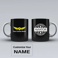 Thumbnail for Customisable Aviator Mug - view 3