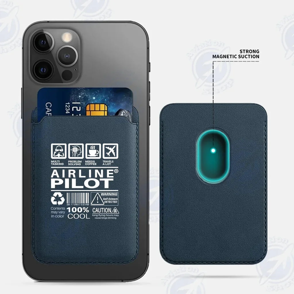 Airline Pilot Label iPhone Cases iPhone Case - view 3