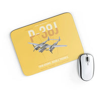 Thumbnail for P-38J Lightning design on yellow rectangle mouse pad