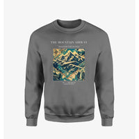 Thumbnail for VINTAGE G4083 - The Mountain Airway - Designed Sweatshirts design on gray