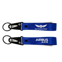 Thumbnail for Airbus A310 & Text - Blue+NAME