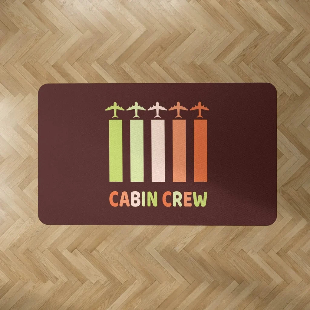 Colourful Cabin Crew Floor Mat - view 3
