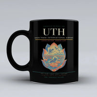 Thumbnail for Thani International Airport UTH Mug design on black udon