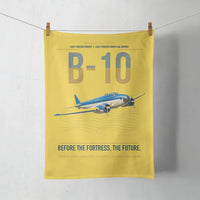 Thumbnail for Martin B-10 design on yellow towel