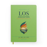Thumbnail for Murtala Muhammed International Airport (LOS) design on light green notebook